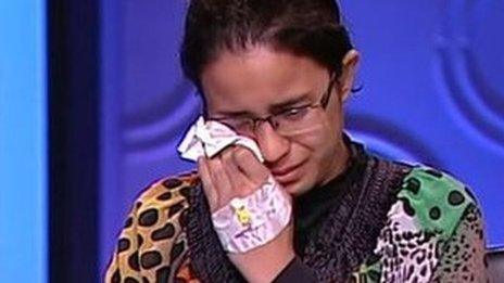 Egyptian student Mariam Malak says she's a victim of corruption and fraud.