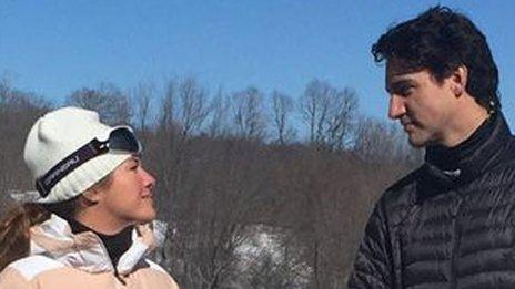 Sophie Gregoire Trudeau and Justin Trudeau