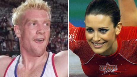 Iwan Thomas and Kirsty Gallacher