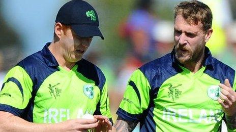 Kevin O'Brien and John Mooney put on a 130 partnership to ensure a draw for Ireland against Zimababwe A in their four-day game