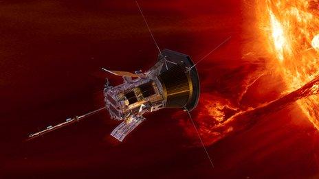 Artwork: Parker Solar Probe