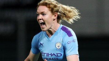 Aoife Mannion injured her ACL playing for Manchester City against Atletico Madrid in the Champions League