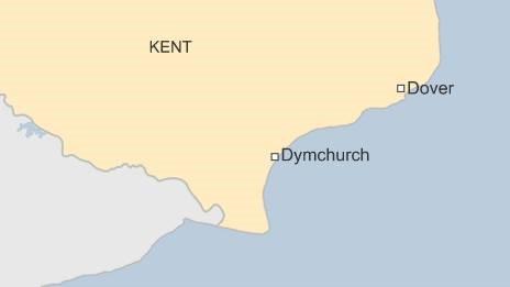 Map of Kent