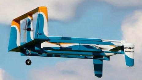 Amazon delivery drone