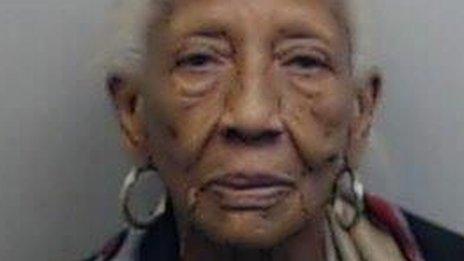 Doris Payne booking photo