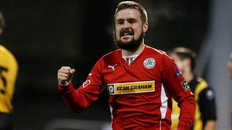 Tiarnan Mulvenna rarely featured for Cliftonville during his brief spell at Solitude