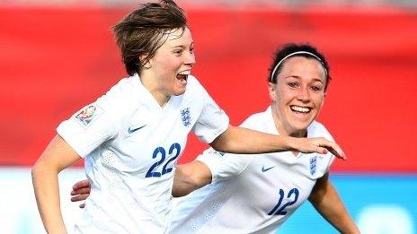 Fran Kirby celebrates