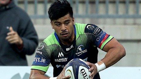 Stacey Ili scored in what was his first start on the wing for Connacht