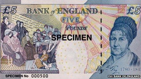 Five pound note