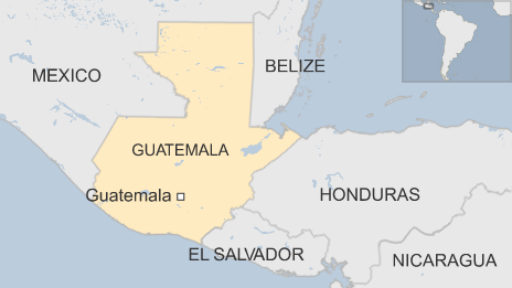 Guatemala map