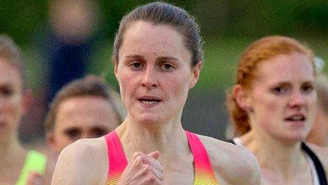 Ciara Mageen has set a new Irish indoor record for the 1500m