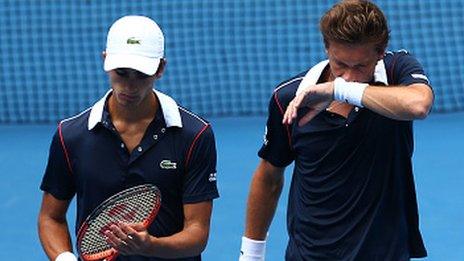 Pierre-Hugues Herbert and Nicolas Mahut