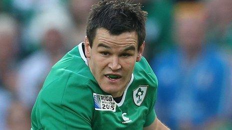 Jonathan Sexton of Leinster and Ireland