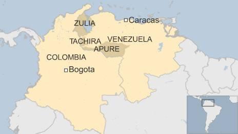 Map of Venezuela