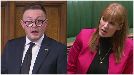 Chris Clarkson and Angela Rayner