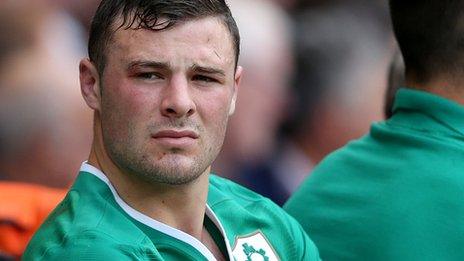 Ireland centre Robbie Henshaw