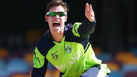 Ireland spinner George Dockrell took three wickets in Sunday's T20 clash