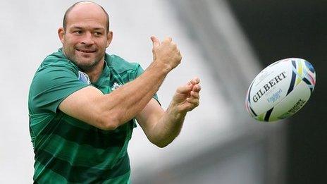 Rory Best says the Ireland players were bruised and battered after beating Italy