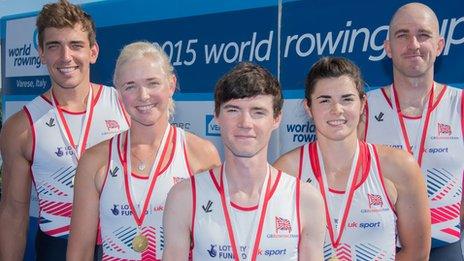 Great Britain mixed coxed four