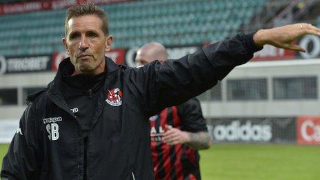 Crusaders manager Stephen Baxter