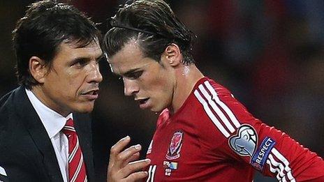 Chris Coleman and Gareth Bale