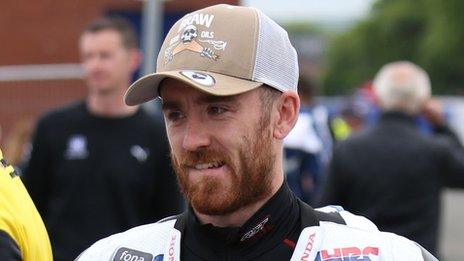 Lee Johnston was Man of the Meeting at the Ulster Grand Prix in 2015