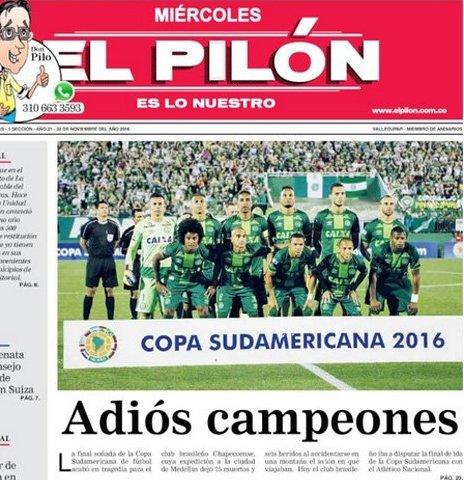 El Pilon's front page