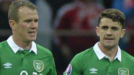 The Republic of Ireland fell to defeat in Poland