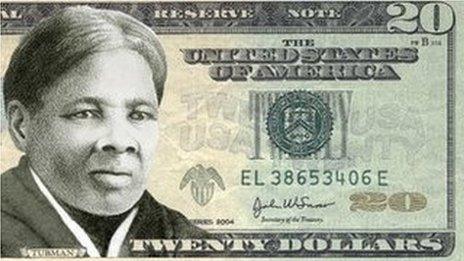 Harriet Tubman on the $20