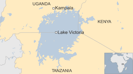 Map of Uganda