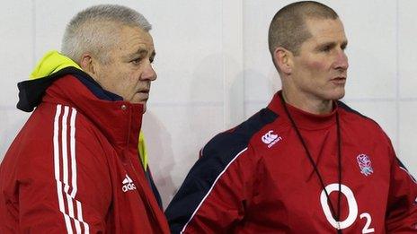 Warren Gatland and Stuart Lancaster