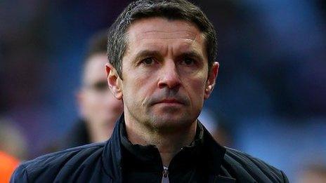 Aston Villa manager Remi Garde