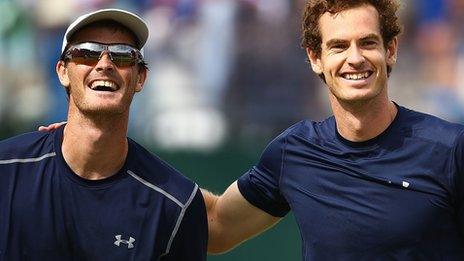 Jamie and Andy Murray