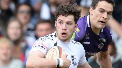Pontypridd's Owen Jenkins takes on Ebbw Vale in May, 2015