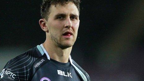 Ospreys centre Ashley Beck