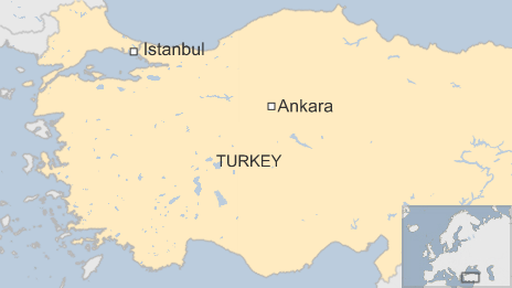 Map of Turkey