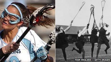 Lacrosse matches in 2012 and 1923