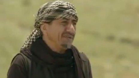 Saudi comedian, Nasser Al-Qasabi, plays the role of a father searching for his son who joined IS in Syria