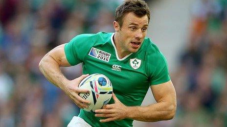 Tommy Bowe's season looks to be over after being ruled out for at least six months with a knee injury