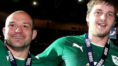 Rory Best and Iain Henderson