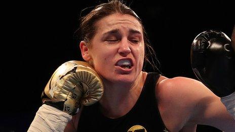 Katie Taylor won the Olympic gold medal at London 2012