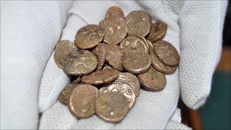 Wickham Market Hoard of gold coins