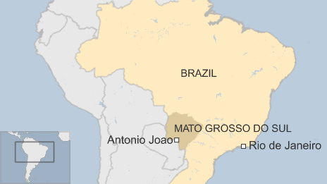 Map of Brazil