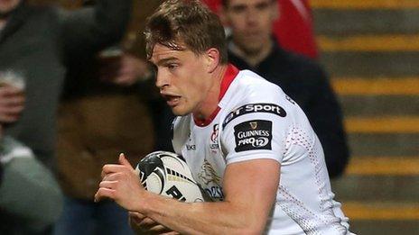 Andrew Trimble scored Ulster's opening try