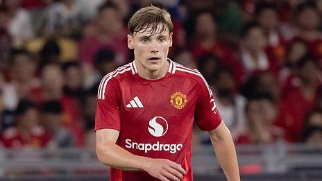 Manchester United midfielder Jack Moorhouse