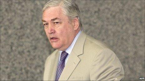 Conrad Black, pictured in July 2007