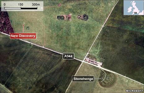 Map of Stonehenge area