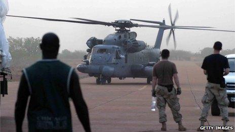 Military exercises in the Sahel region (file photo 2005)