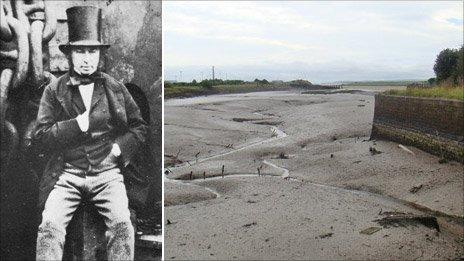 Isambard Kingdom Brunel and the outer dock at Briton Ferry