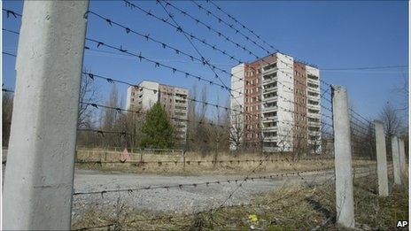 The ghost town of Pripyat, built to house workers of the Chernobyl nuclear power plant (Image: AP)